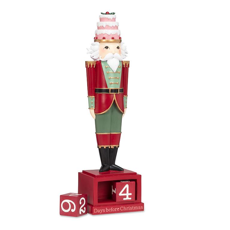 Nutcracker Calendar Figurine