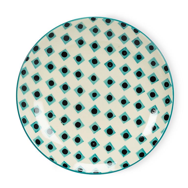 Dots & Squares Small Plate