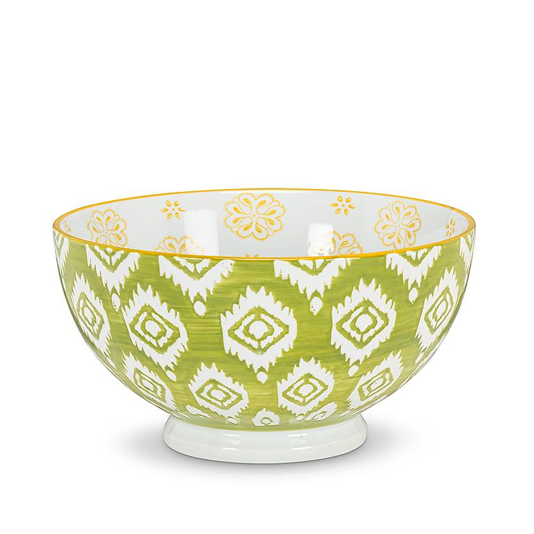 Yellow Green Deep Bowl