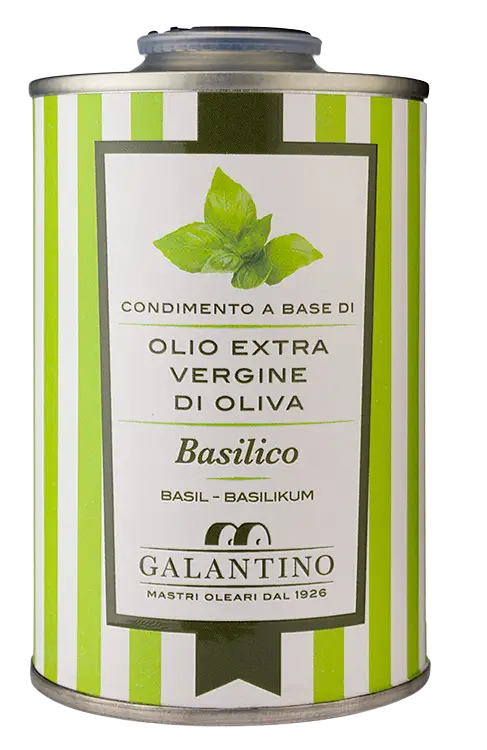 Galantino Basil EVOO Tin 250 mL
