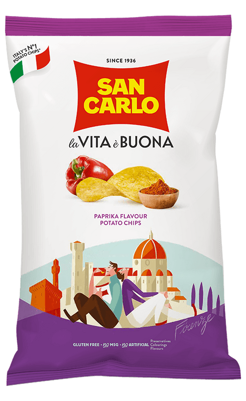 San Carlo Chips Paprika (50 g)
