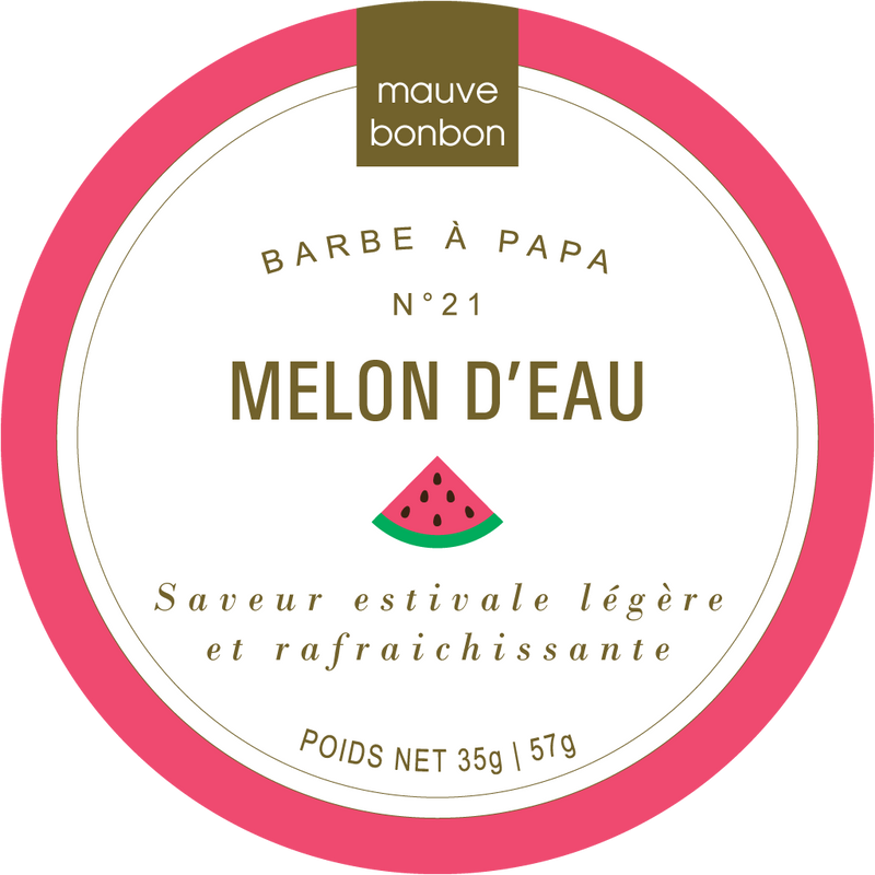 Mauve Bonbon Watermelon Cotton Candy