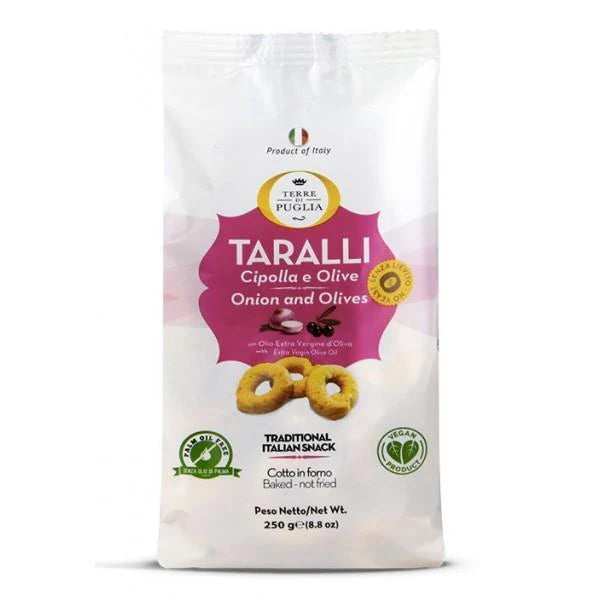 Terre di Puglia Taralli Onion & Olive