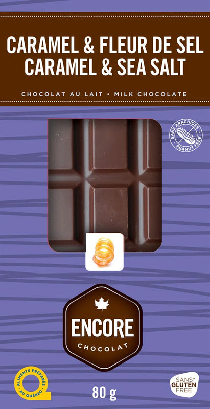 Chocolat Encore - Milk Chocolate with Caramel & Fleur de Sel