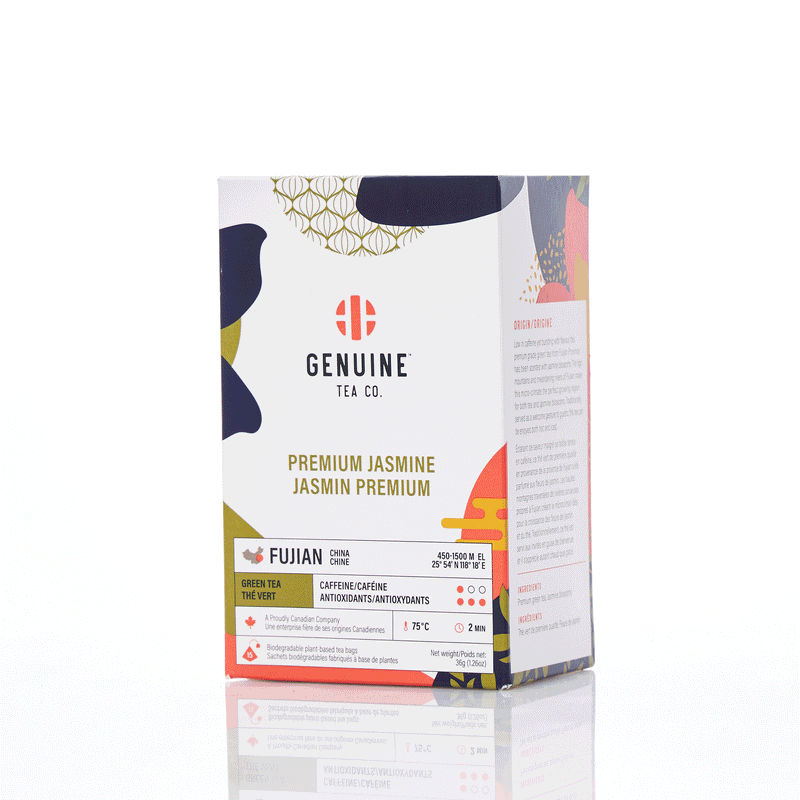 Genuine Tea Co. Premium Jasmine Green Tea