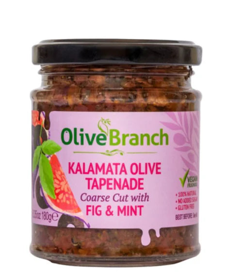 Olive Branch Kalamata Olive Tapenade with Fig & Mint