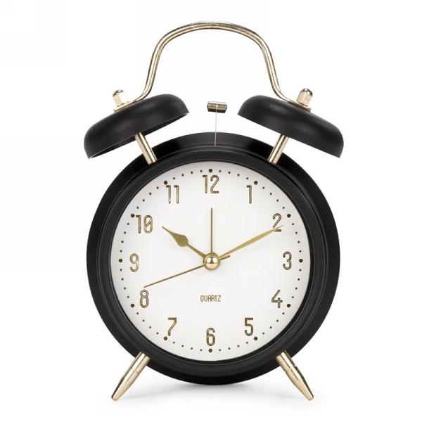 Black alarm clock