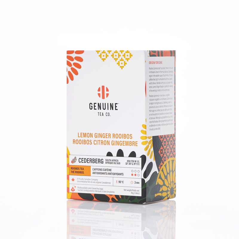 Genuine Tea Co. Lemon Ginger Rooibos