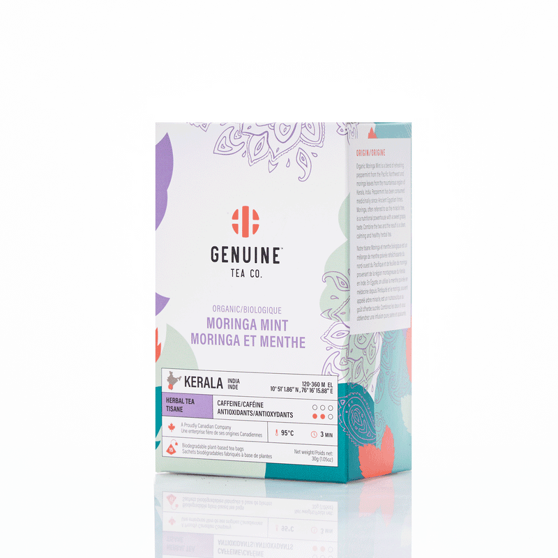 Genuine Tea Co. Organic Moringa Mint