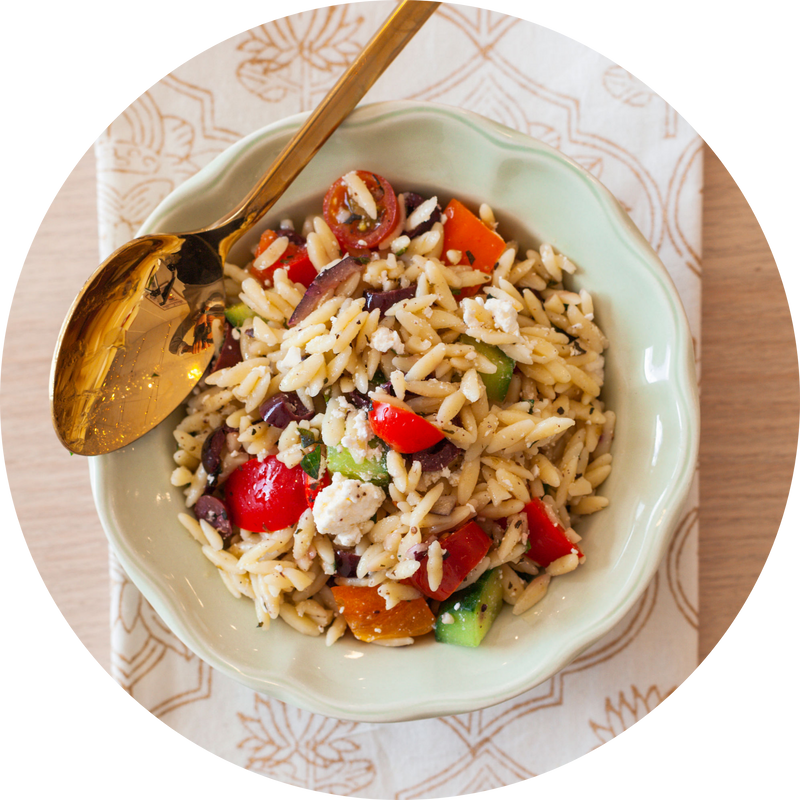 Greek Orzo Salad