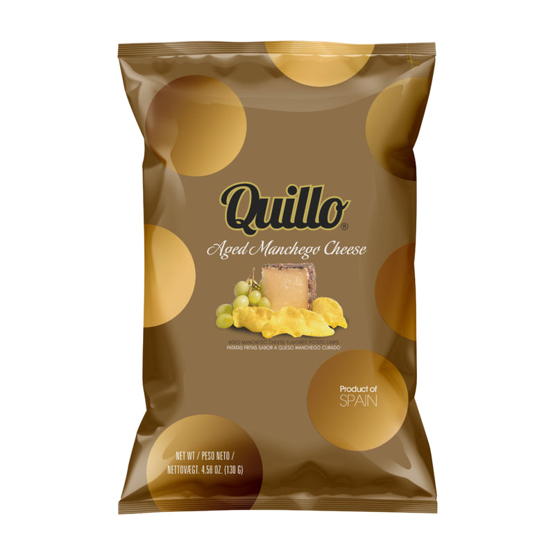 Quillo Chips - Aged Manchego Cheese