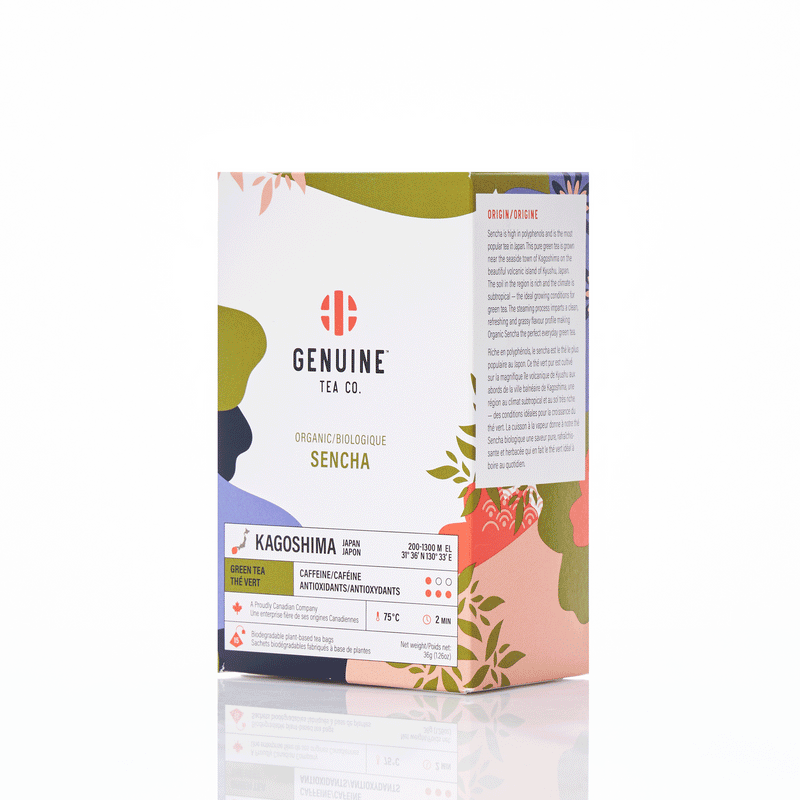 Genuine Tea Co. Organic Sencha Green Tea