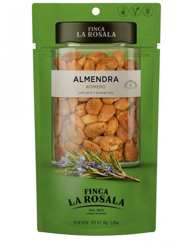 Finca La Rosala - Almonds with Rosemary (80g)