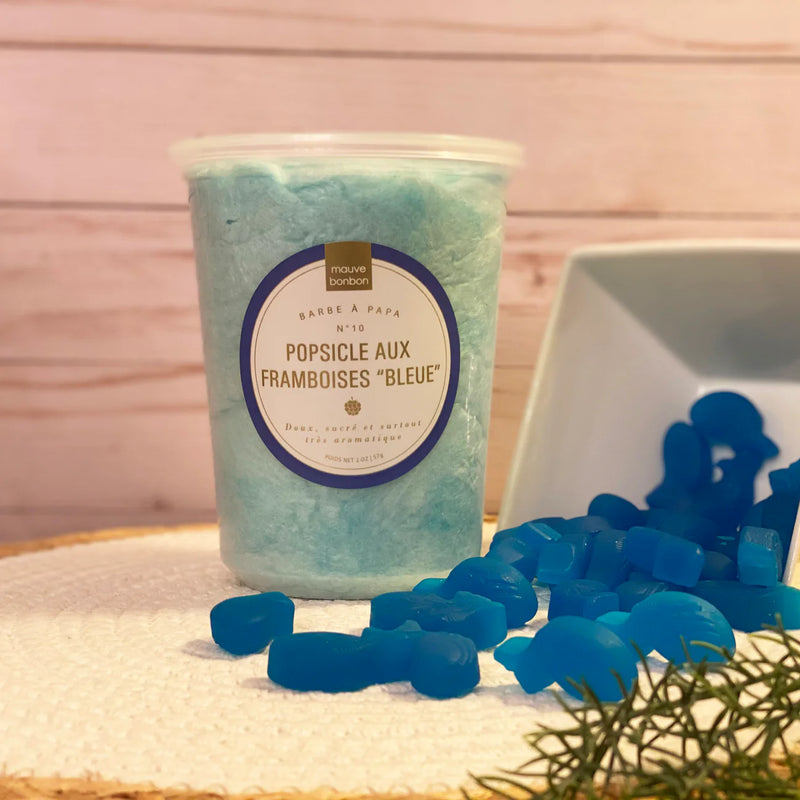 Mauve Bonbon Blue Raspberry Popsicle Cotton Candy