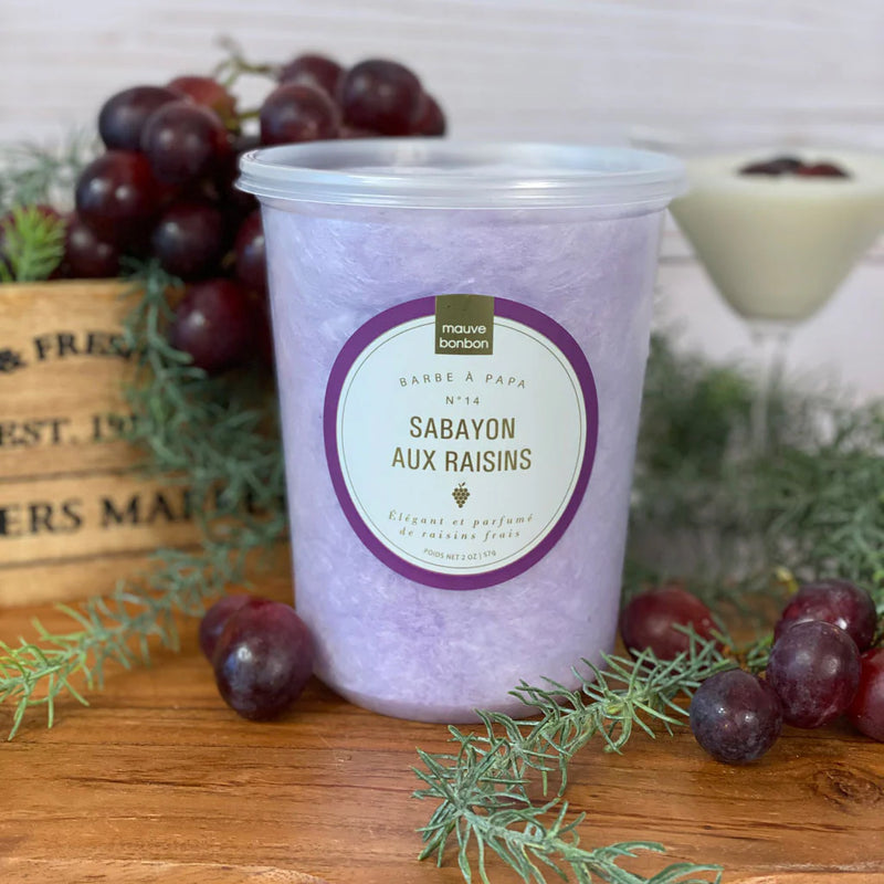 Mauve Bonbon Grape Cotton Candy