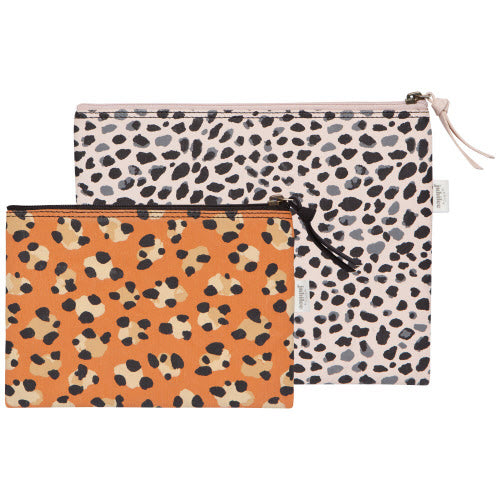 Wild Heart Zipper Pouch (Set of 2)