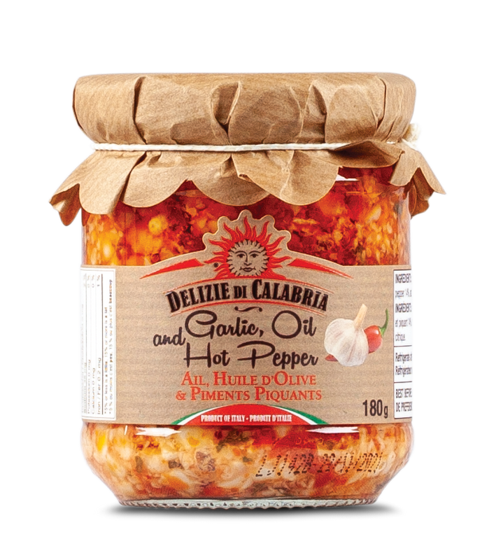 Delizie di Calabria Garlic, Oil & Hot Pepper
