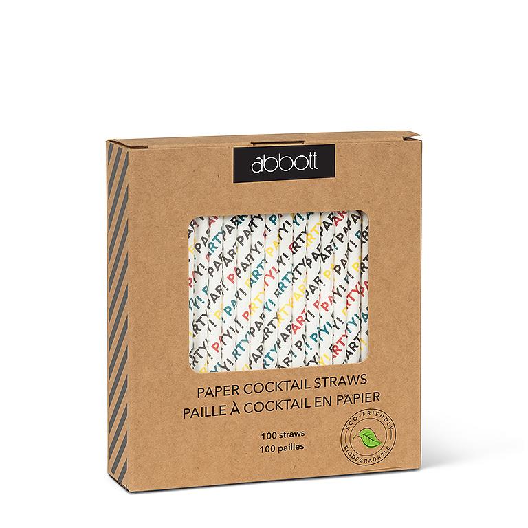 PARTY Paper Cocktail Straws