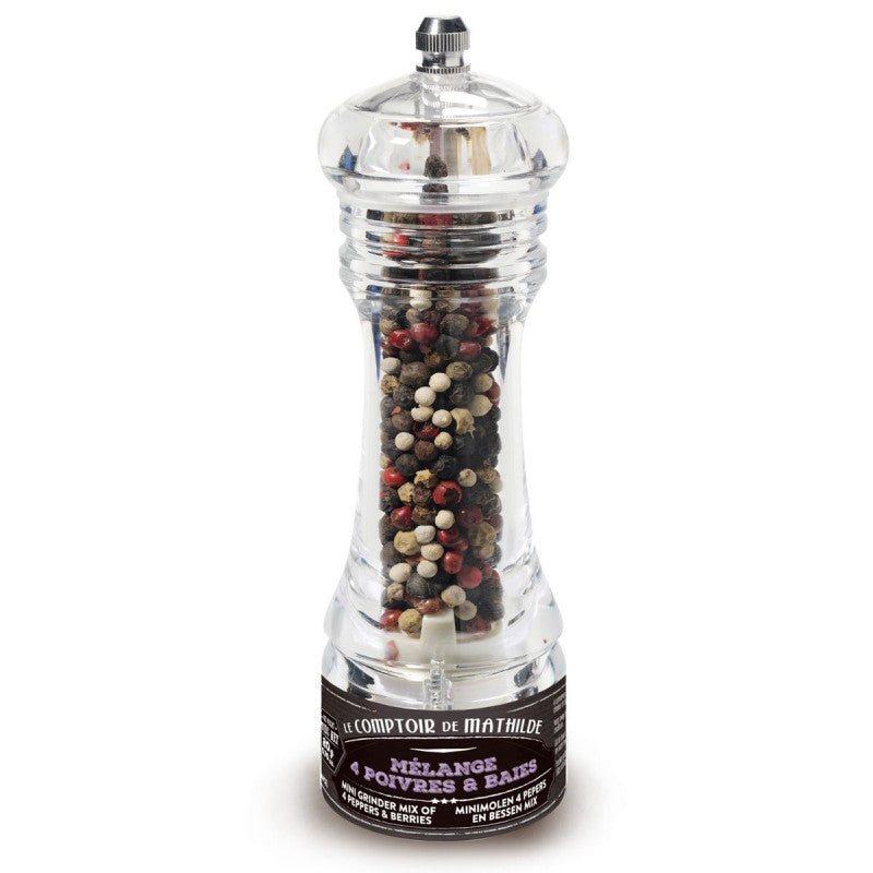 Comptoir de Mathilde - 4 peppers & berries Mini Grinder