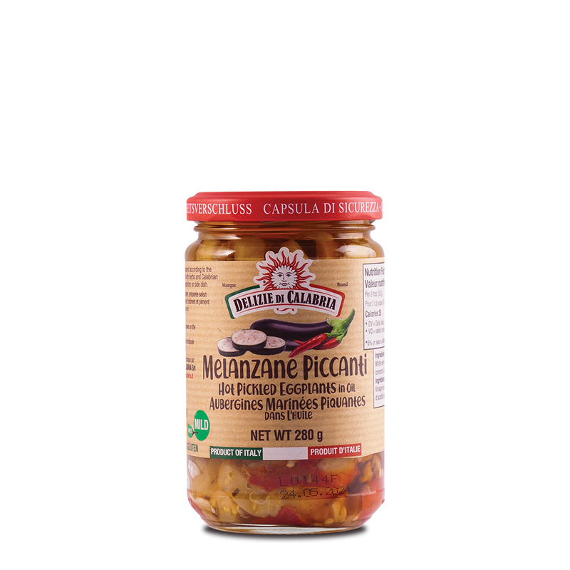Delizie di Calabria Melanzane Piccanti
