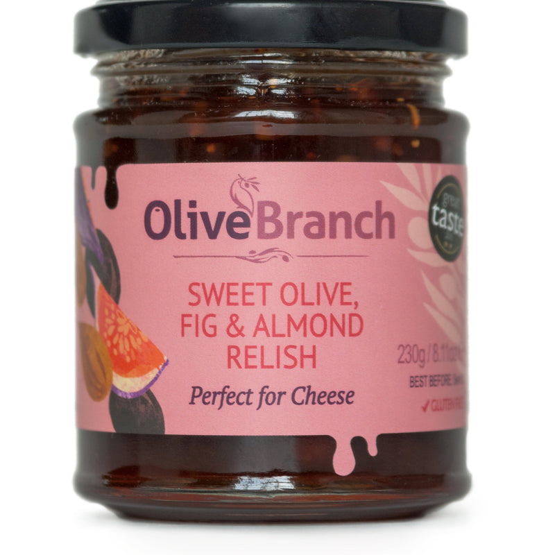 Olive Branch Sweet Olive, Fig and Almond Relish