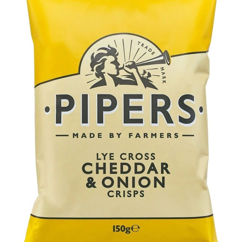 Pipers Crisps Cheddar & Onion