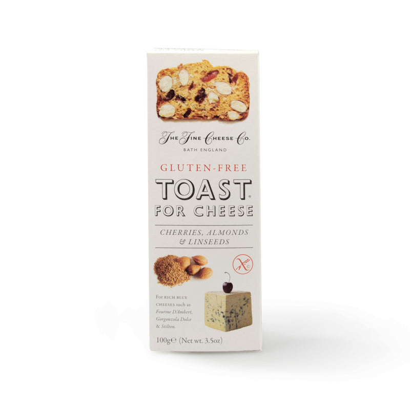 The Fine Cheese Co. Gluten-Free Toast for Cheese Cherrie, Almonds & Linseeds