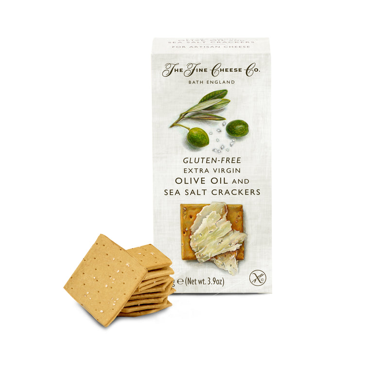 The Fine Cheese Co. Gluten-Free Extra Virgin Olive Oil and Sea Salt Crackers
